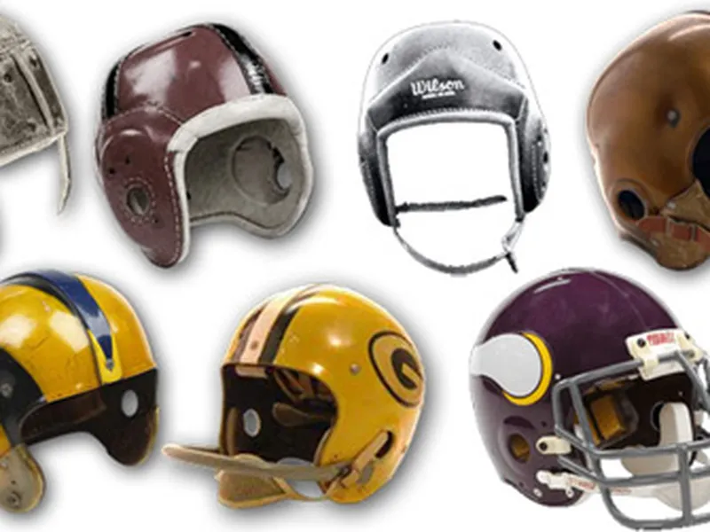 Leatherhead to Radio-head: The Evolution of the Football Helmet