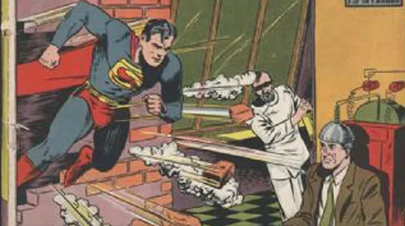 A Superman comic book