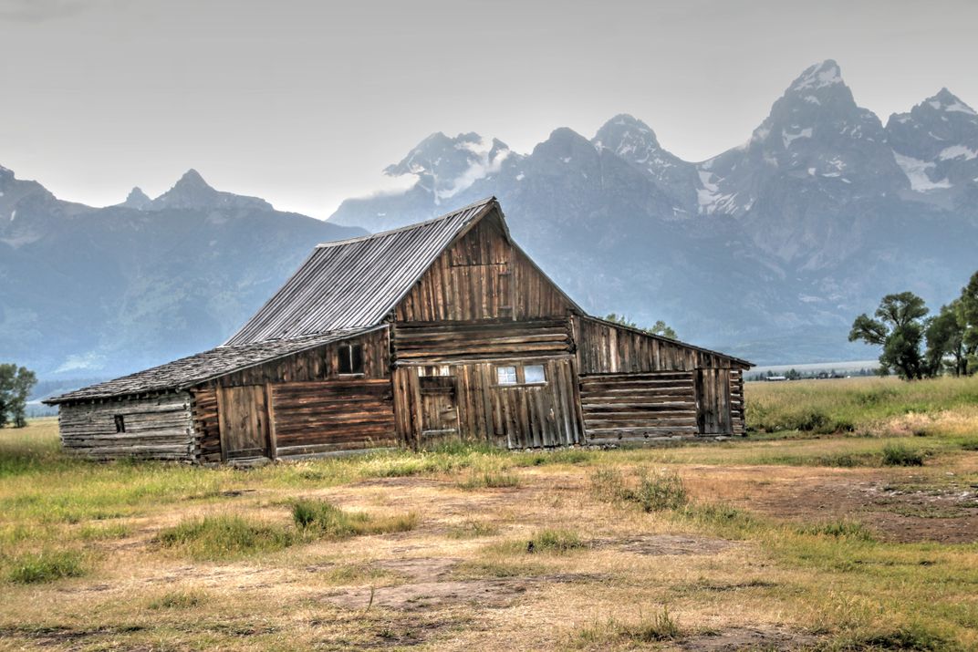 Cabin & the Grand Tetons Smithsonian Photo Contest Smithsonian Magazine