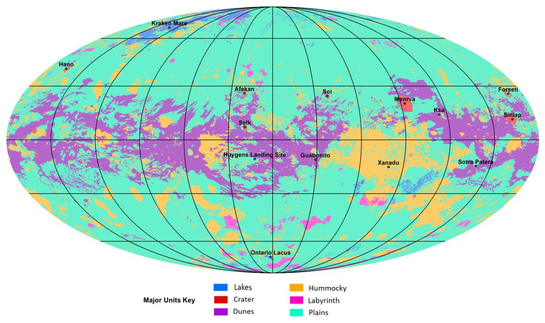 Titan Map