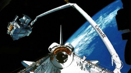 The IMAX camera shared majestic views of outer space to audiences down below
