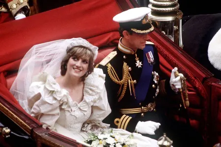 An estimated 750 million people worldwide tuned in to the July 1981 ceremony.