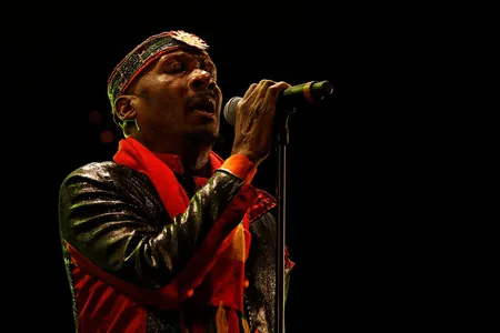 The great James Chambers aka Jimmy Cliff performing in 2012.