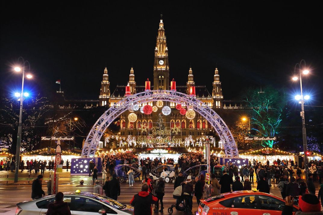 Vienna Christmas market in 2017