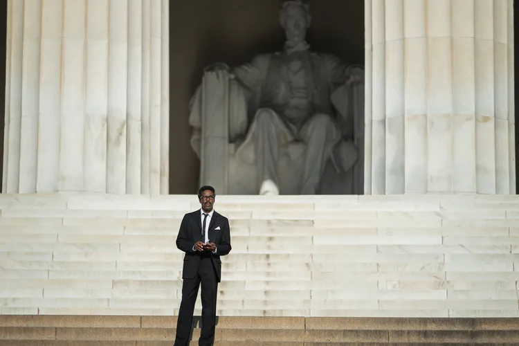Colman Domingo as Bayard Rustin in Rustin​​​​​​​, a new film directed by George C. Wolfe