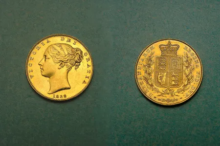 These coins have long been attributed as having come directly from the initial James Smithson's bequest but recent scholarship refutes the claim. 