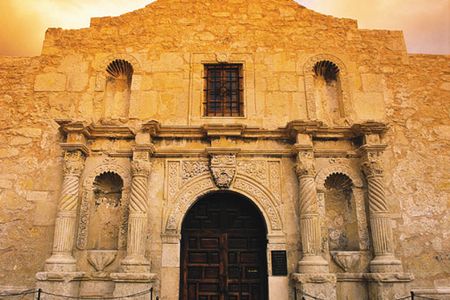 Today, visitors to downtown San Antonio find a weathered limestone church63 feet wide and 33 feet tall at its hallowed hump. Says historian Stephen L. Hardin, "The first impression of so many who come here is, 'This is it?'"