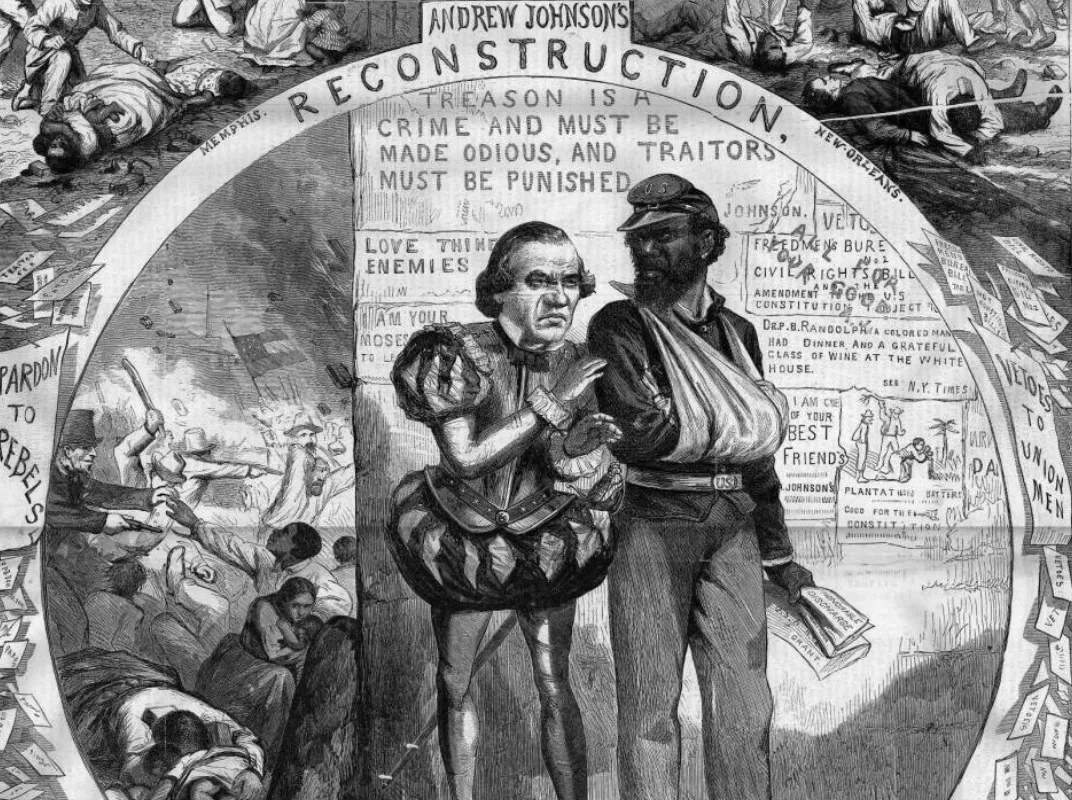 The Political Cartoon That Explains the Battle Over Reconstruction |  History| Smithsonian Magazine