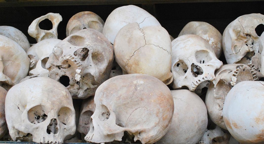 khmer rouge skulls