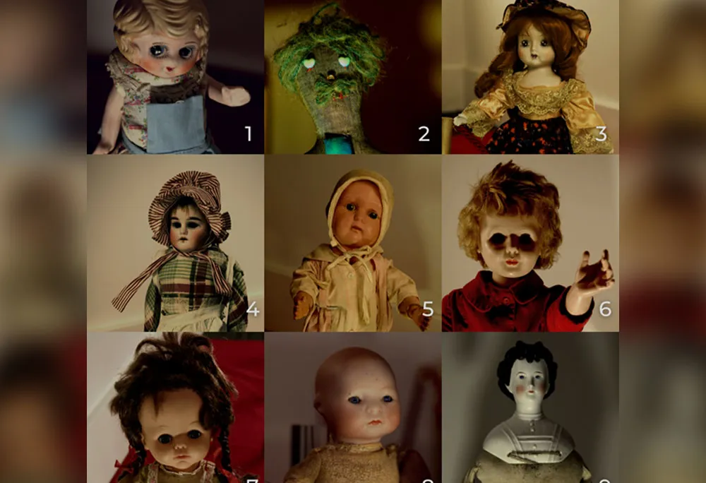 Creepy doll finalists
