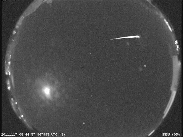 Image of meteor