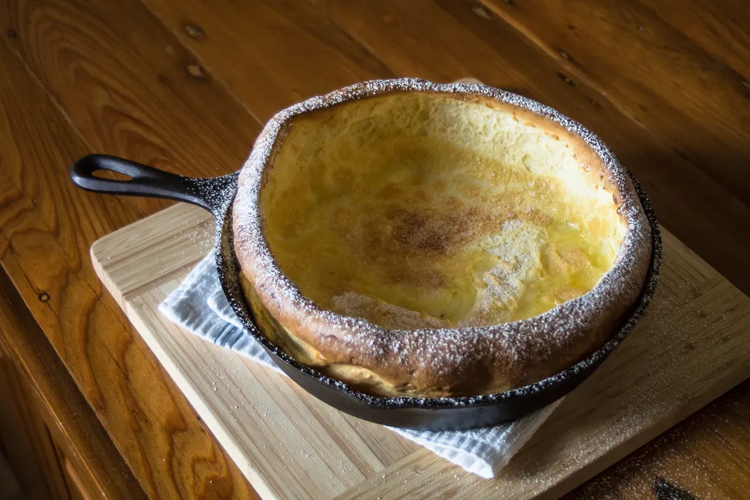 A Dutch baby pancake