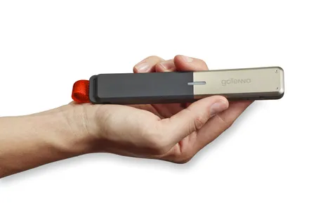 A trim cellphone accessory keeps you in touch when there's no cell service in sight. 