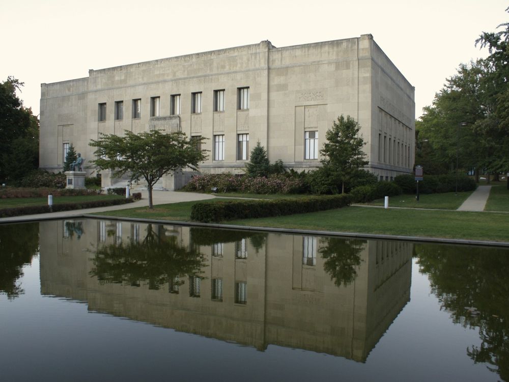 Outside of museum building