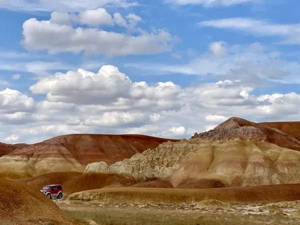 Martian landscape in the heart of Kazakhstan thumbnail