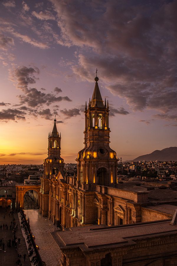 Basilica Cathedral of Arequipa, Peru thumbnail