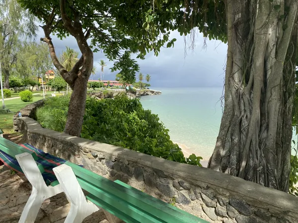 Walking by Store bay in Tobago thumbnail