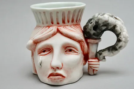 For 12 days from October 13 to 25, the works of selected contemporary crafters (above: Lady Liberty by Patti Warashina) will be on sale through the Bidsquare.com platform.