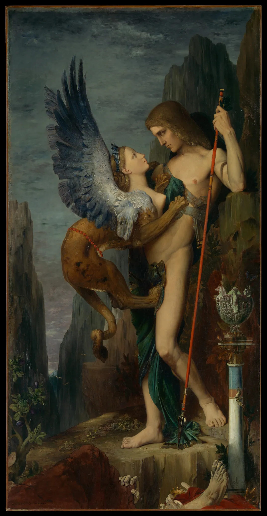 Gustave Moreau French, Oedipus and the Sphinx, 1864