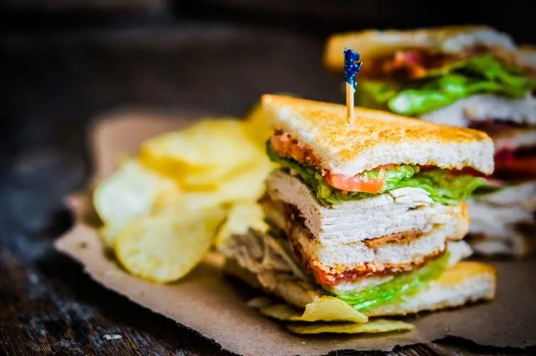 The club sandwich: A perfect blend of elegance and blandness.