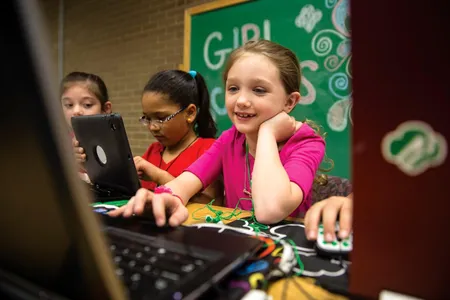 Today's Girl Scouts, tomorrow's cybersleuths.