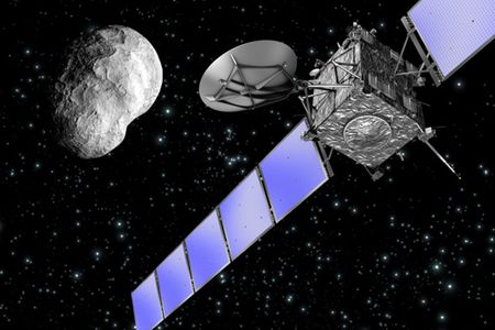 Rosetta heads for a stony close encounter.