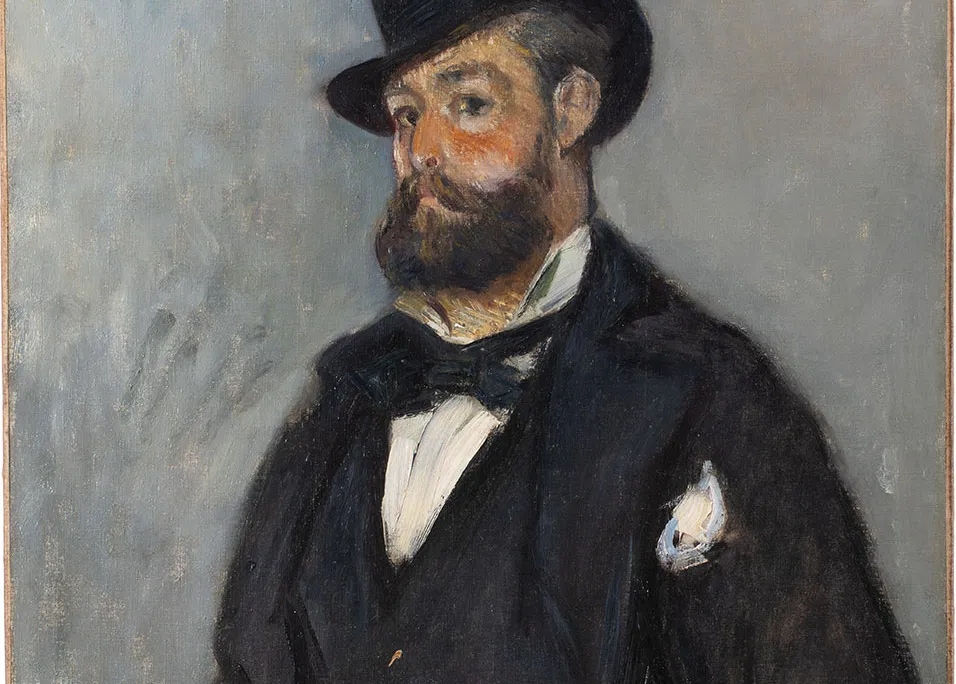 Claude Monet's portrait of Léon Monet (1874)