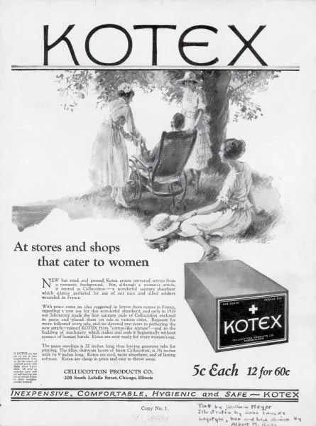 The Surprising Origins of Kotex Pads