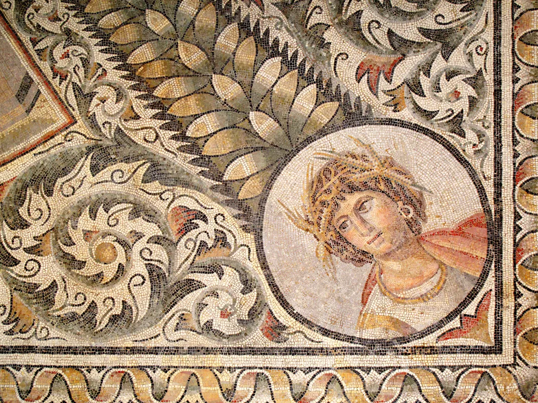 Roman mosaic in Carthage