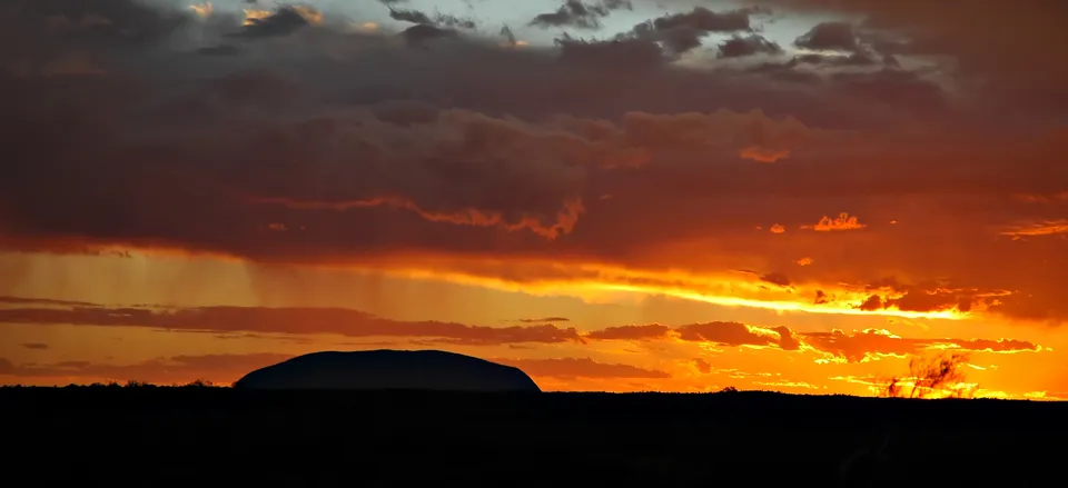  Sunset over Uluru 