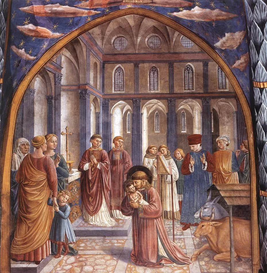 Panel from Benozzo Gozzoli's Scenes From the Life of Saint Francis