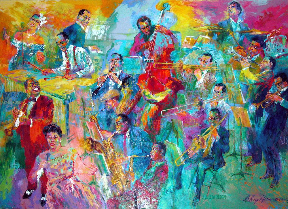 LeRoy Neiman "Big Band"