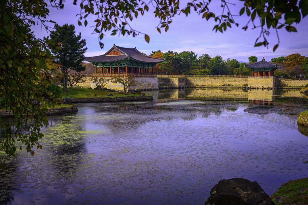 Donggung Palace in the ancient Silla capital of Gyeongju