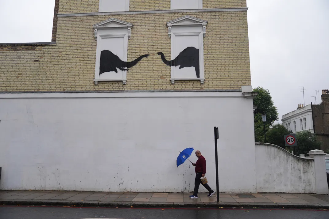 Banksy Elephants