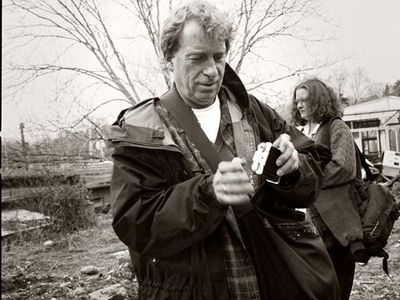 William Wegman photographed by Roy Adkins