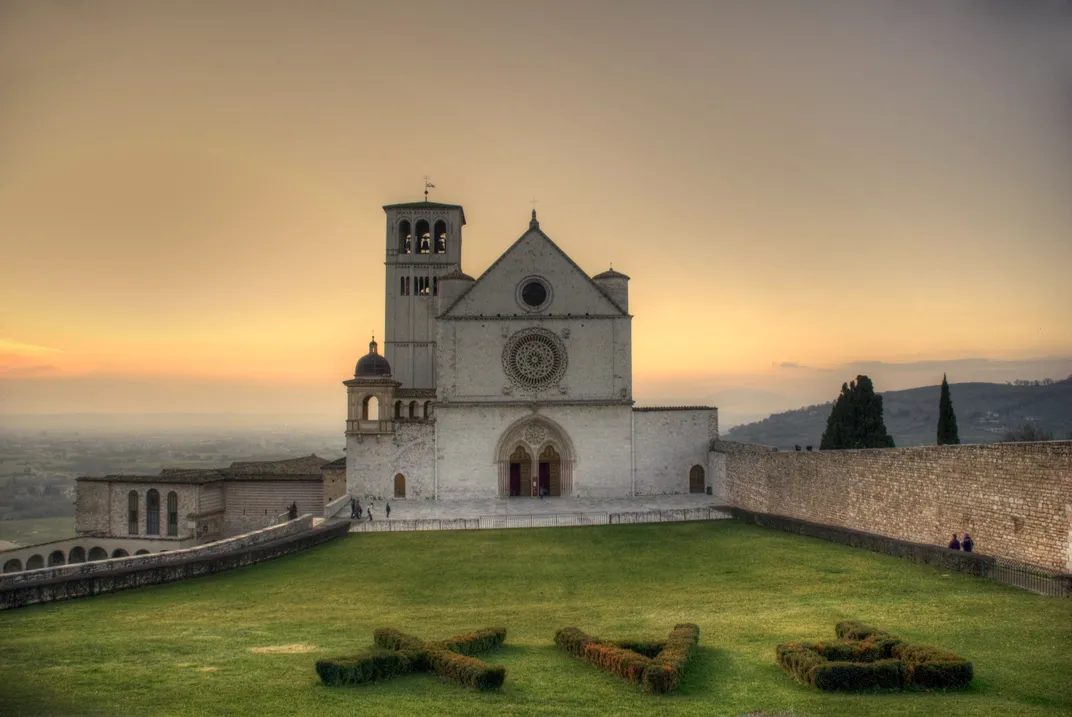 The Basilica of San Francesco d'Assisi