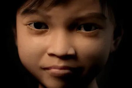 Sweetie, a virtual 10-year-old Filipino girl