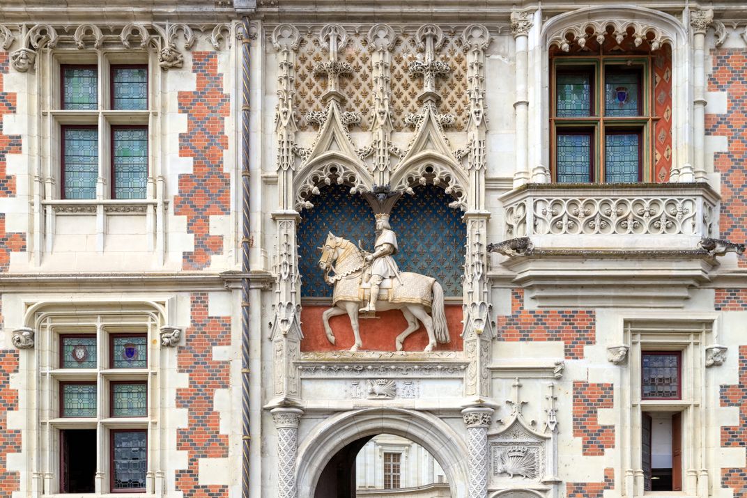 Statue of King Louis XII at Blois