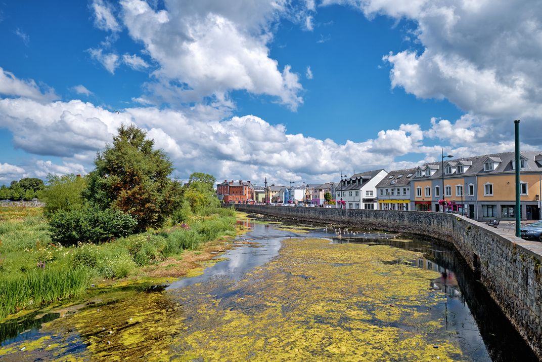 The idyllic town of Ennis