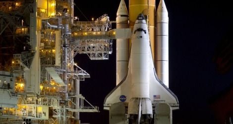 Space shuttle Discovery ready to launch for its final mission in 2010