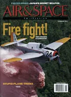 Cover of Airspace magazine issue from November 2001