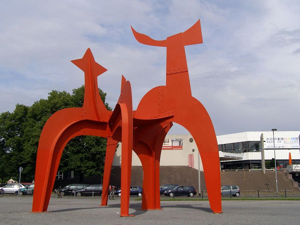 Le hallebardier (The Halberdier) (1971), Sprengel Museum, Hannover, Germany