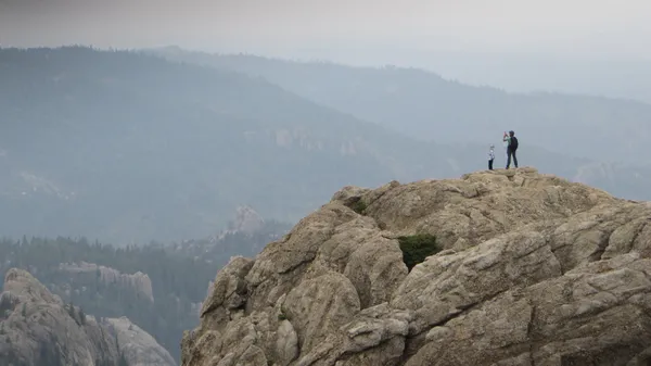Black Elk Peak Father and Daughter thumbnail