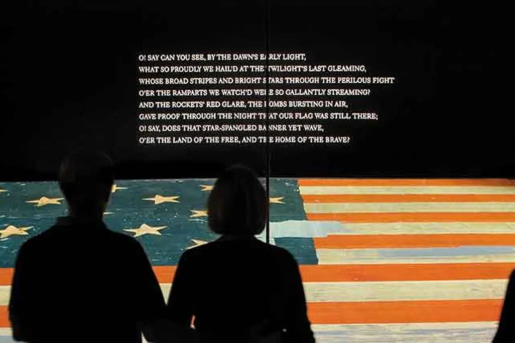 Family Viewing Star-Spangled Banner