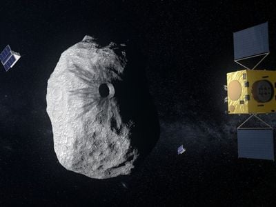 After DART smashes into an asteroid, the Hera spacecraft will analyze the impact. 