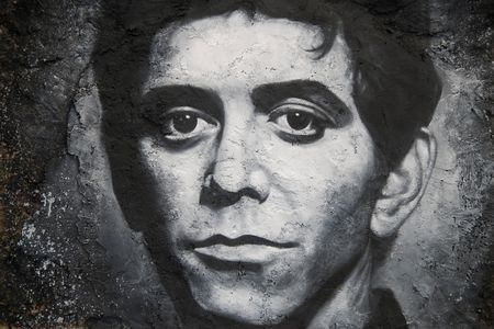 Lou Reed graffiti in France is a reminder of the rock star's international infuence.