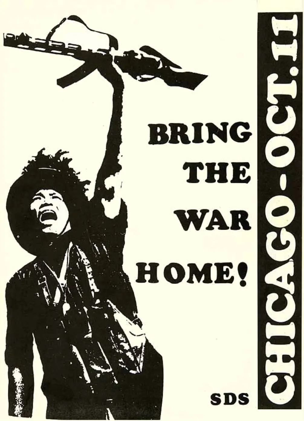 Poster from the 1969 Days of Rage demonstrations