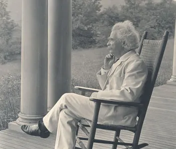 Mark Twain (in 1906) "simply never, never goes stale," says editor Harriet Smith. If all goes well, annotating Twain's letters should be completed by 2021.