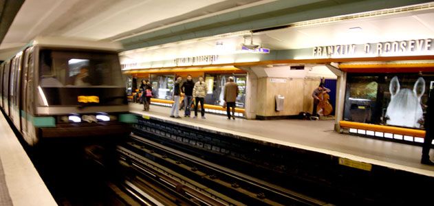 Paris France Metro