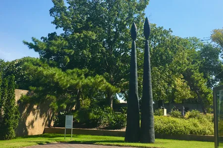 In an interview, the L.A. artist Sterling Ruby says his new sculpture addresses the duality of love loss and "celebrate light while motioning towards an expiration."